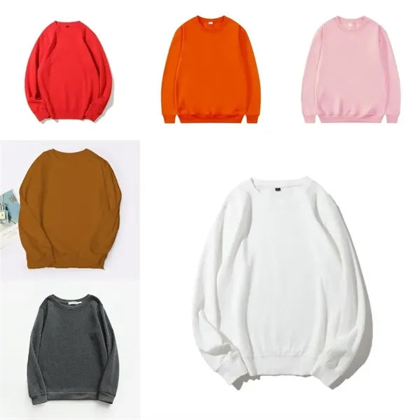 Round-neck hoodie