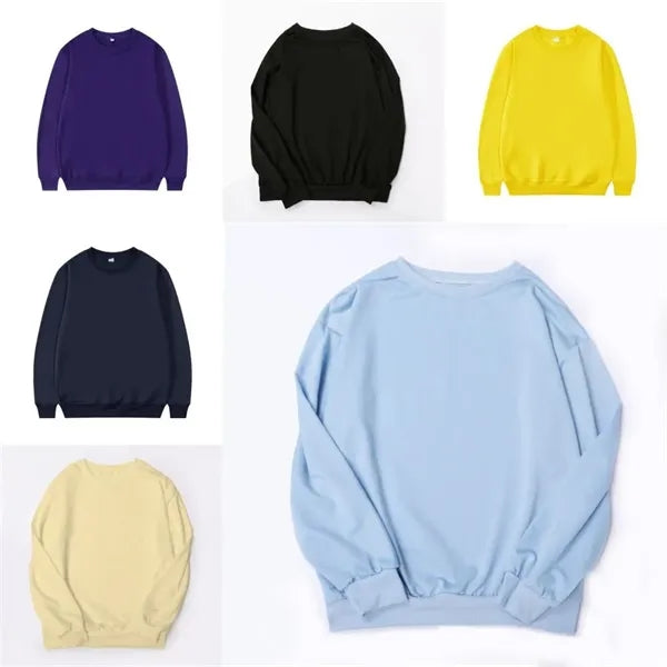 Round-neck hoodie