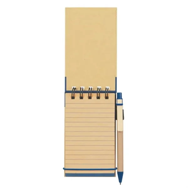 Eco Spiral Notebook with Matching Recycled Pen
