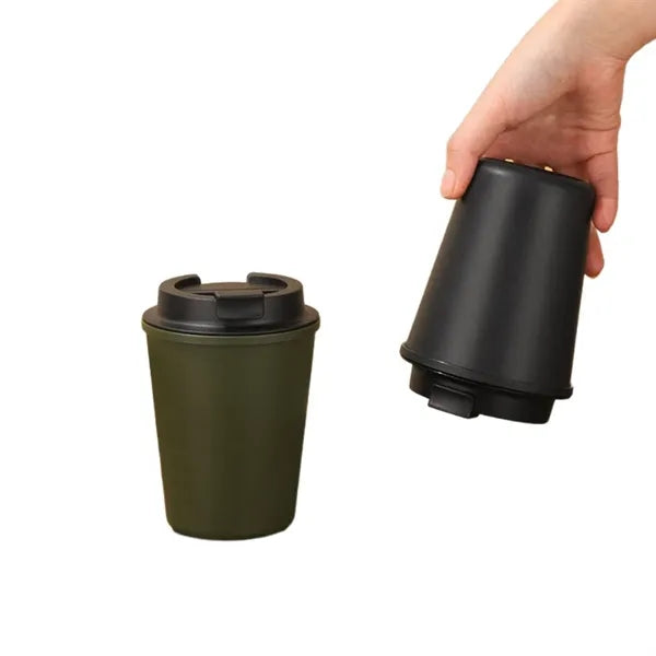12-oz Portable Leak-Proof Anti-Slip Minimalist Coffee Cup