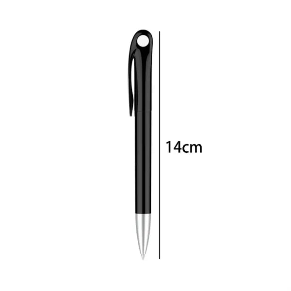 Twist Action Ballpoint Pen with Chrome Tip and Custom Logo