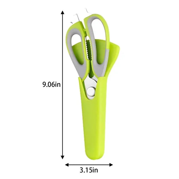 Multifunction meat bone vegetables kitchen food scissor