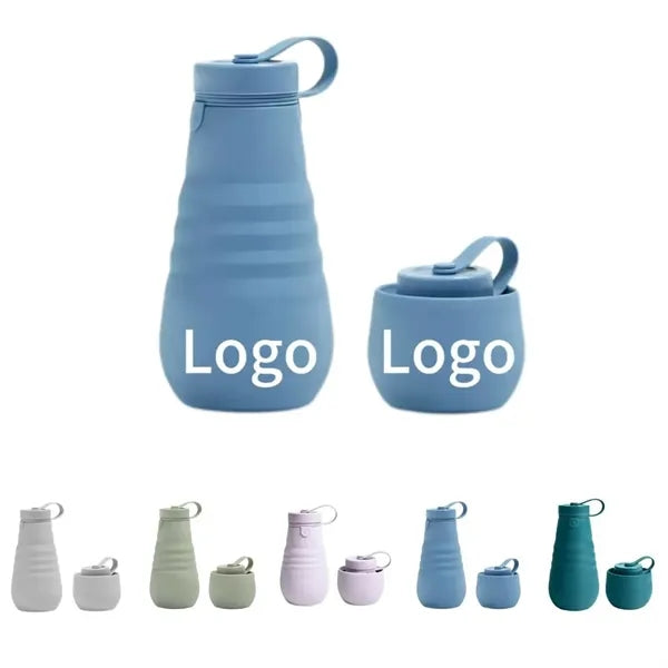 Multi-purpose Portable Foldable Large Silicone Water Bottle
