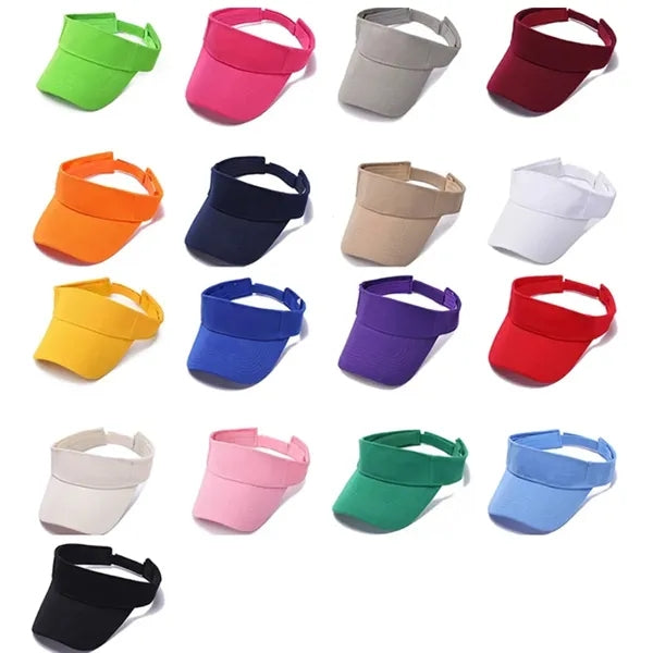 Sun Sports Visor Men Women Empty Top Cap Hat