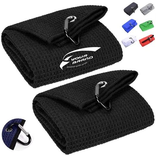 Golf Cleaning Kit with Club Brush & Carabiner Towel