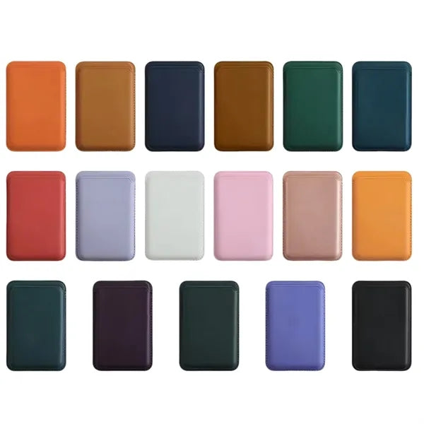 Magnetic PU Leather Card Holder