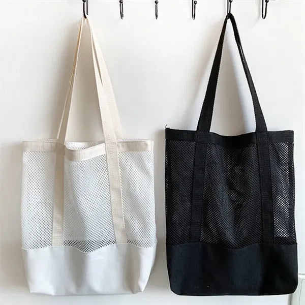 Portable Ultra-Light Mesh Beach Tote Bag