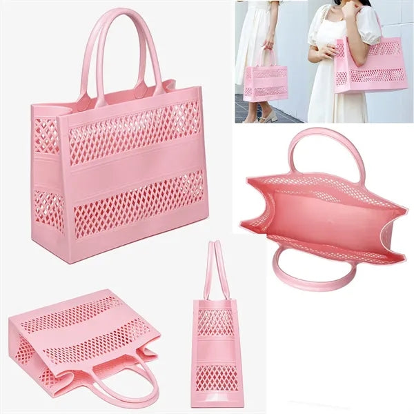 Portable Waterproof PVC Grocery Beach Bag