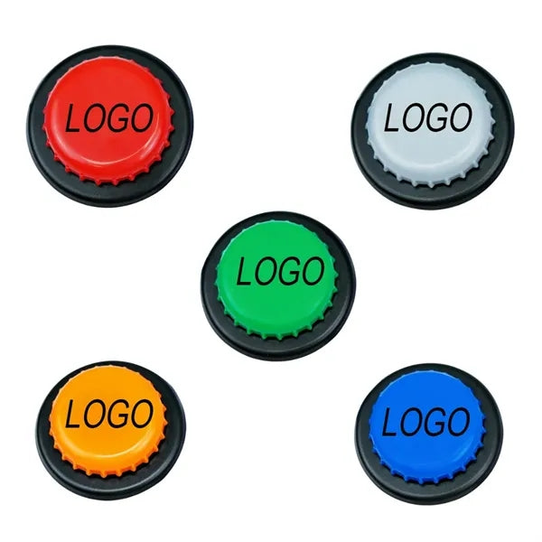 Bottle Cap-Shaped Sleek Strong-Magnet Phone Holder