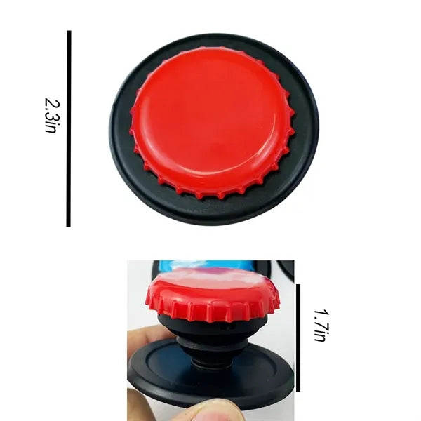 Bottle Cap-Shaped Sleek Strong-Magnet Phone Holder