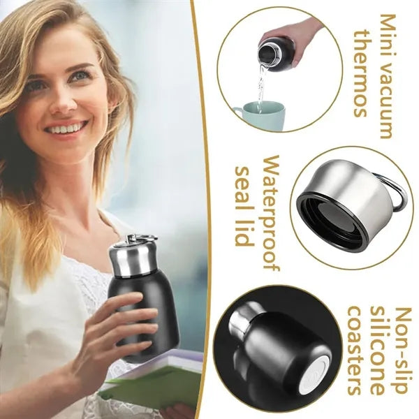 10.5-oz Stainless Steel Leakproof Insulated Water Bottle