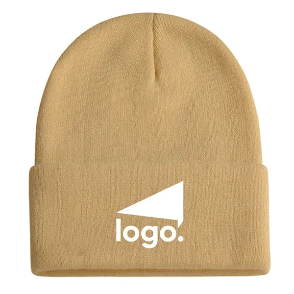 Cozy Acrylic Knit Beanie