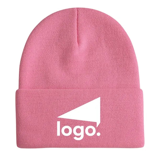Cozy Acrylic Knit Beanie