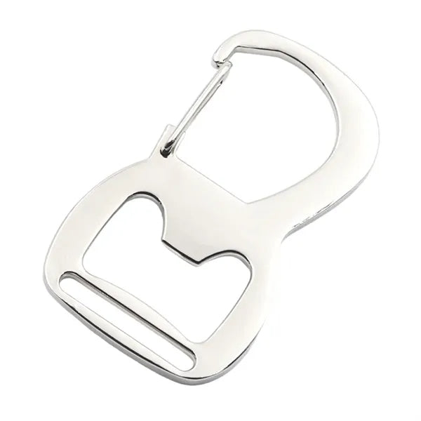 Multi Self-Locking Carabiner Bottle Opener Keychain Tool