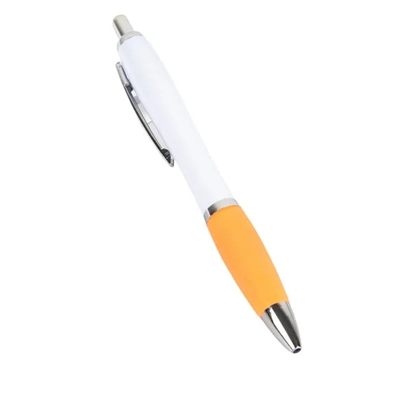 Press-Type Plastic Barrel Ballpoint Pen