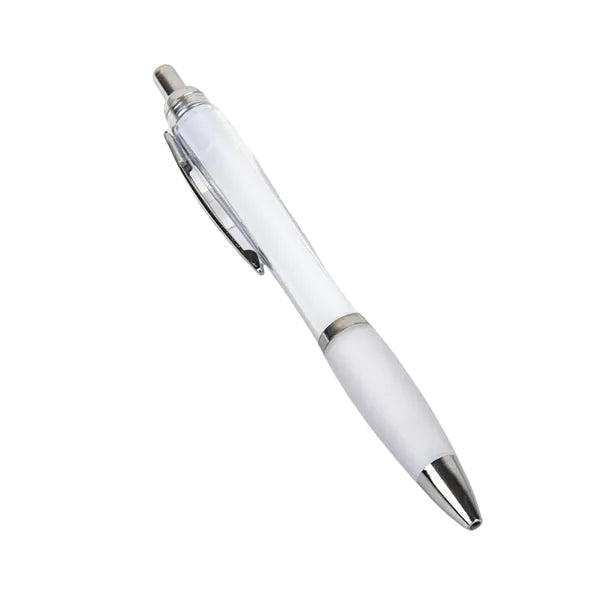 Press-Type Plastic Barrel Ballpoint Pen