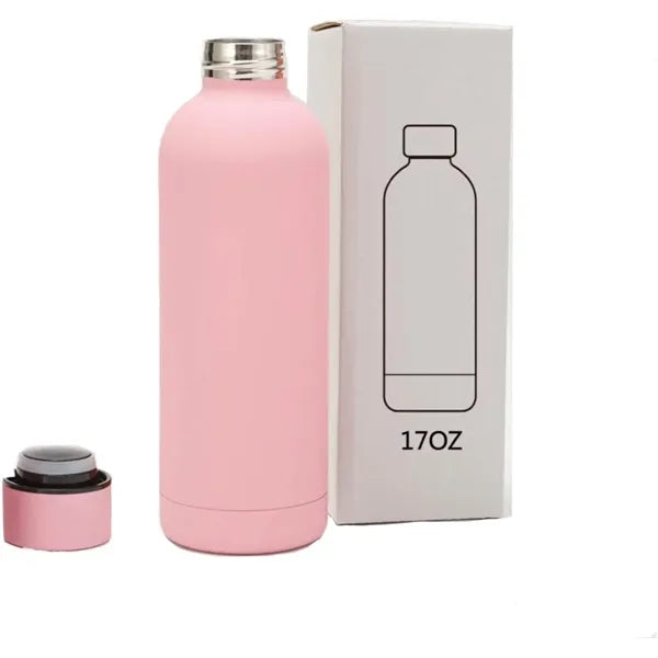 17oz Stainless Steel Outdoor Portable Bottled Thermos