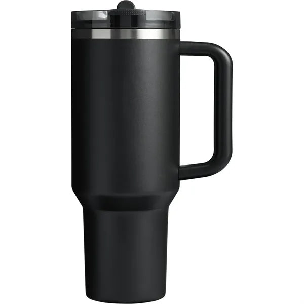 Double-Wall Insulated Travel Tumbler Spill-Proof Drink Cup