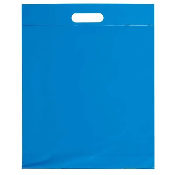 Die-Cut Take Home Plastic Bag, 12" x 15"