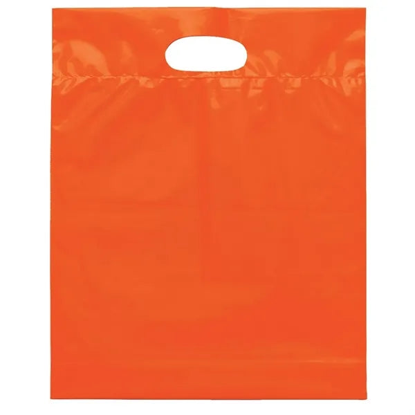 Die-Cut Take Home Plastic Bag, 12" x 15"