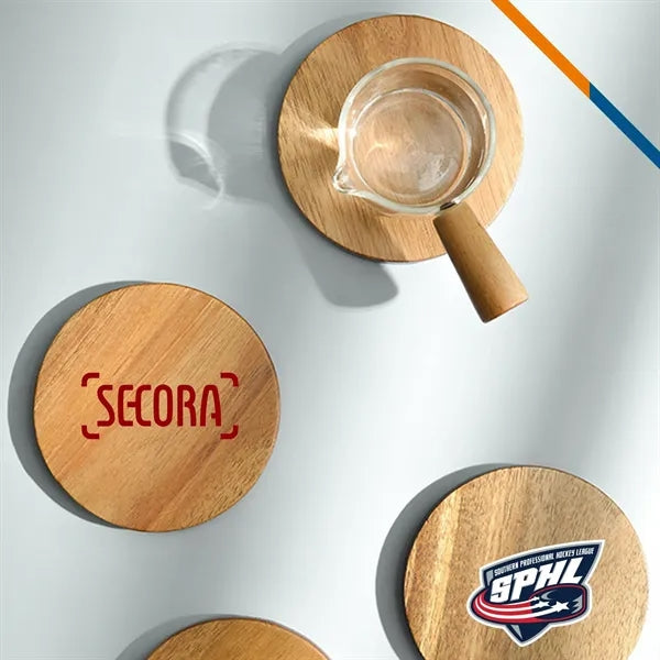 Lirae Bamboo Round Coaster