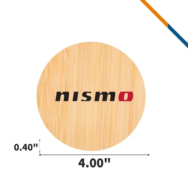 Lirae Bamboo Round Coaster
