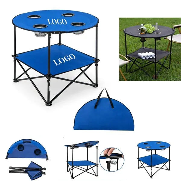 Foldable Portable Beach Table Outdoor Camping Table