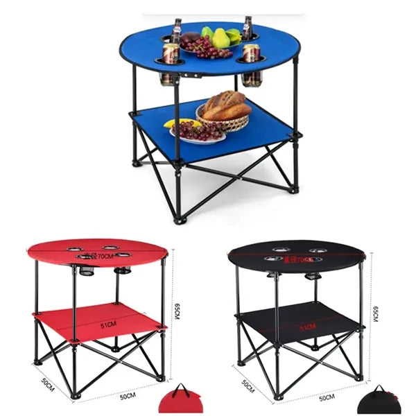 Foldable Portable Beach Table Outdoor Camping Table