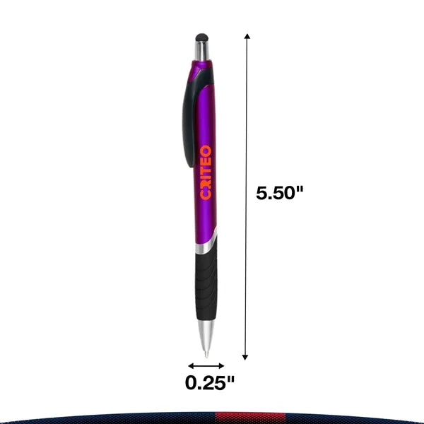 Kuma Plastic Pens with Screen Touch Stylus