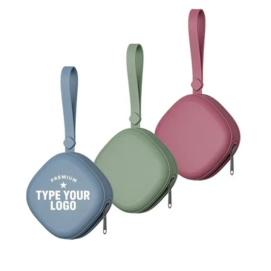 Silicone Pacifier Holder Case BPA-Free Pouch for Baby