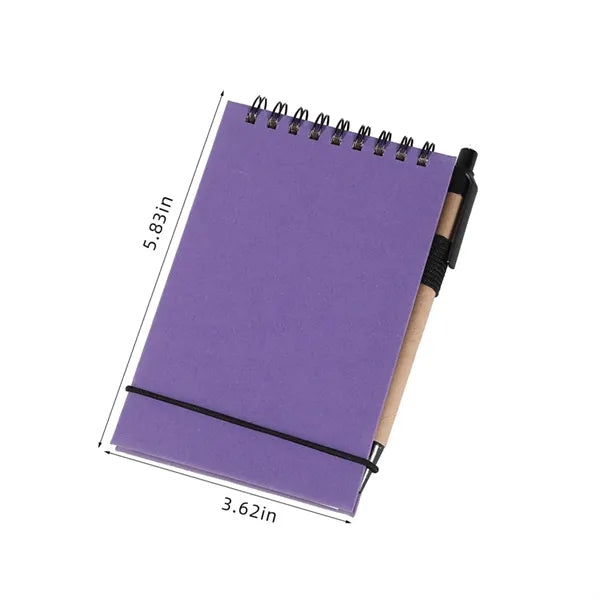 Executive Pocket Memo Pad With Detachable Pages & Pen Loop