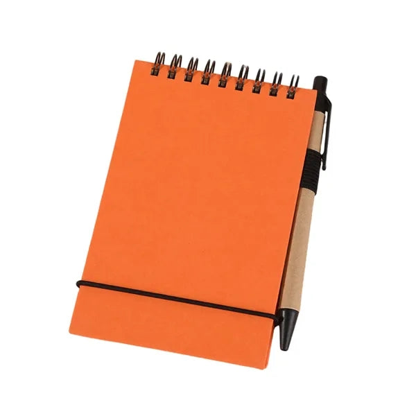 Executive Pocket Memo Pad With Detachable Pages & Pen Loop