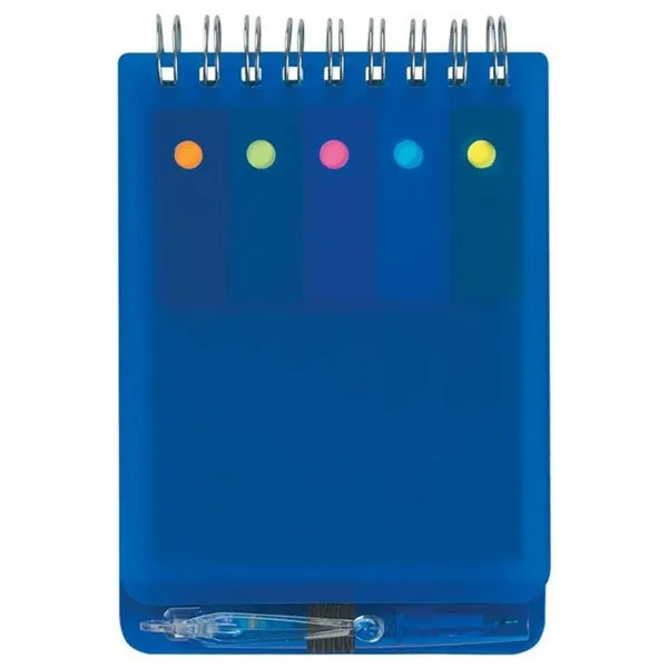 Spiral Sticky Note Jotter With pen