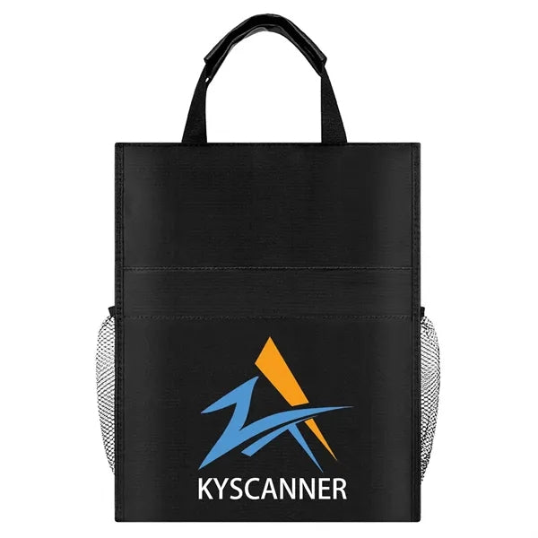 Briefcase Dual Mesh Pockets & Compartments