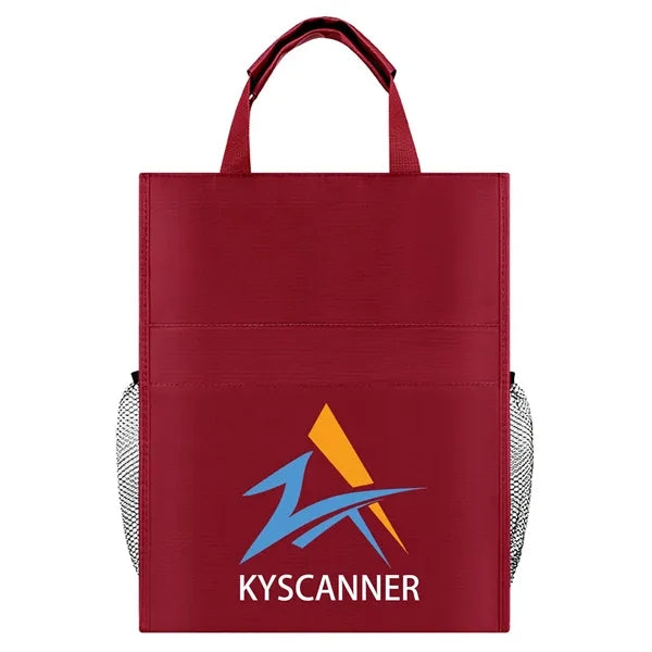 Briefcase Dual Mesh Pockets & Compartments