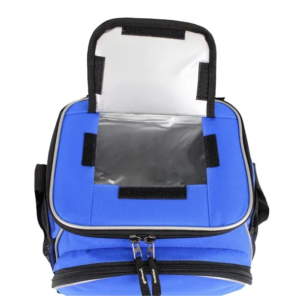 Oxford Lunch Cooler Bag With Adjustable Shoulder Strap