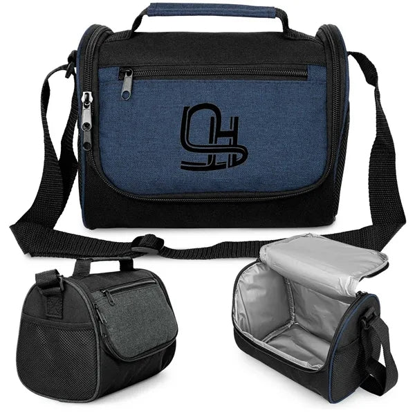 10 Can Oxford Cloth Lunch Cooler Sling Bag