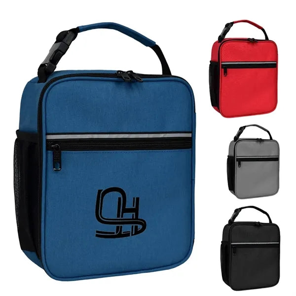 12 Can Oxford Cloth Lunch Cooler Tote Bag