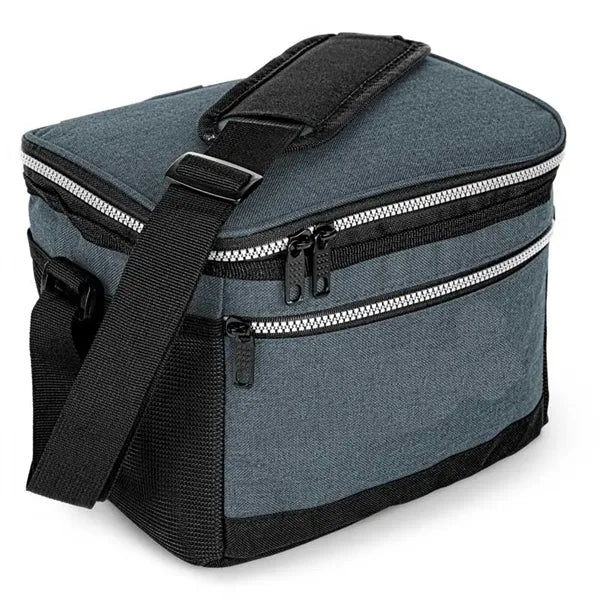 12 Can Lunch Cooler Shoulder Bag With Side Mesh Pockets