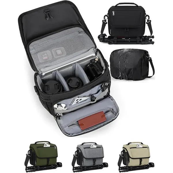 Polyester Camera Bag With Multi Detachable Compartment
