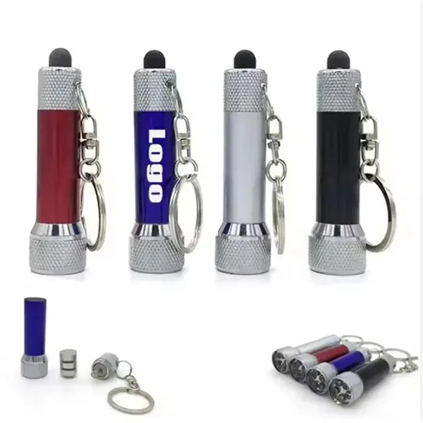Homestead Metal Flashlight Keytag