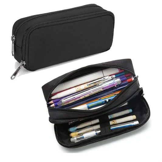 Large Capacity Pencil Case Pouch Office Stationery Organizer