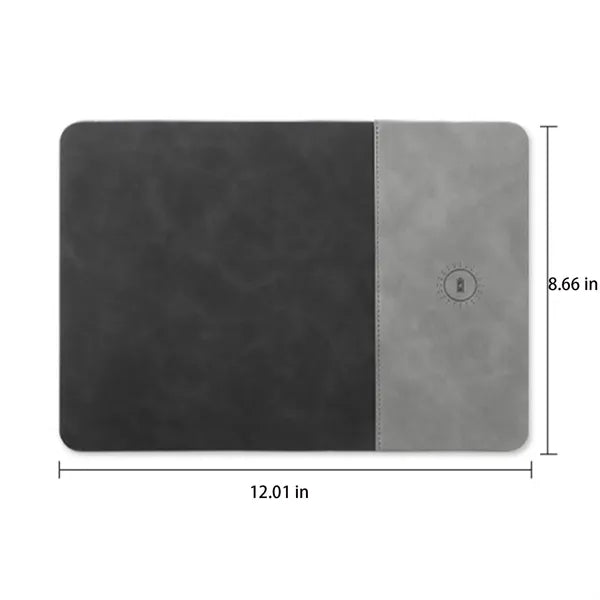 Wireless Charging Mouse Pad 15W Fast Charge Office Desk