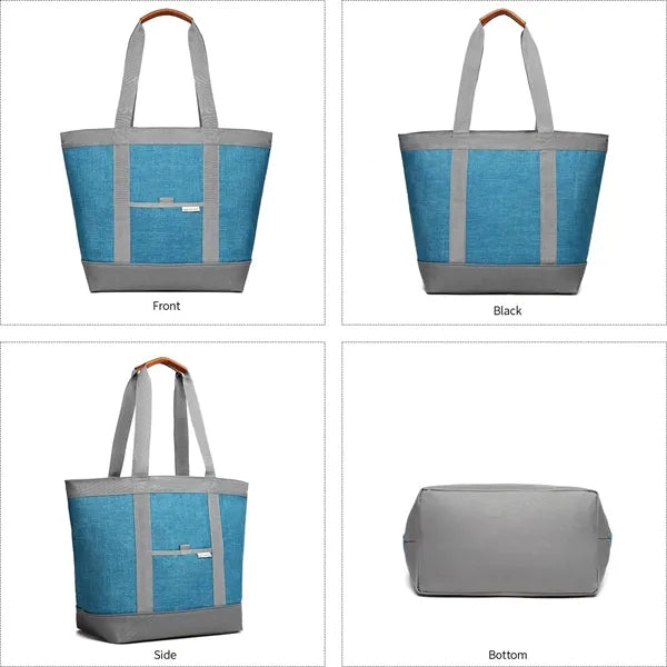 Waterproof Insulated Lunch Cooler Bag Grocery Handle Tote