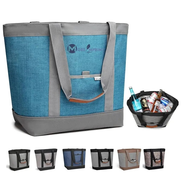 Waterproof Insulated Lunch Cooler Bag Grocery Handle Tote