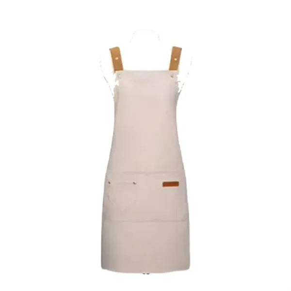 Water Resistant Apron with H Strap and Pockets