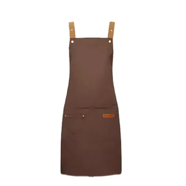 Water Resistant Apron with H Strap and Pockets