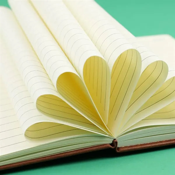 A5 PU Leather Notebook with Pen Loop & Magnetic Closure