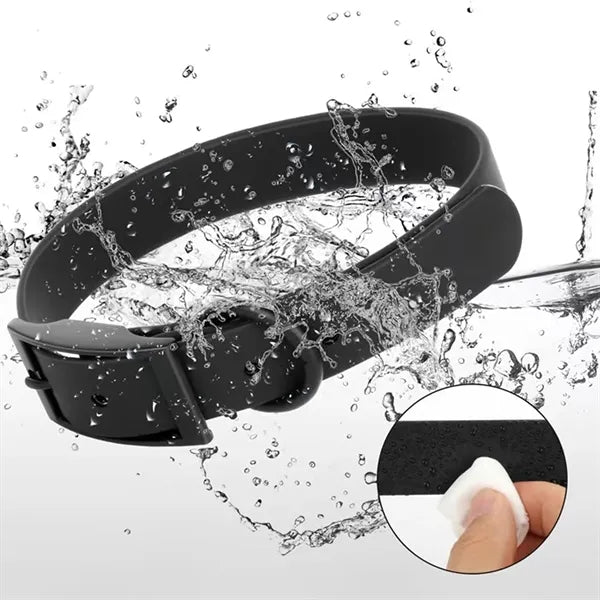 Pet Collar with Adjustable Strap and Logo