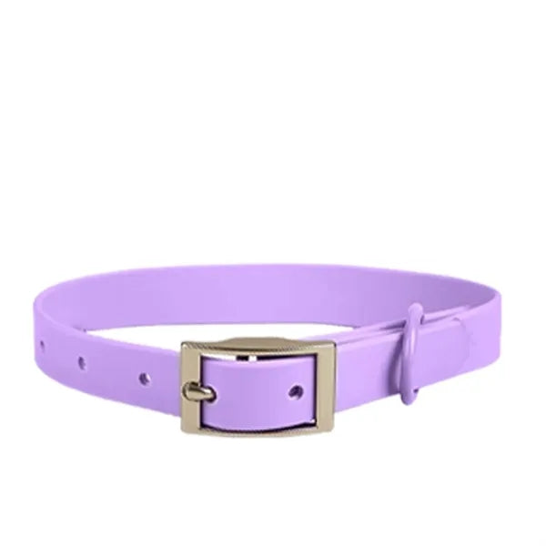 Pet Collar with Adjustable Strap and Logo
